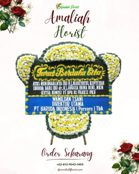 Papan Bunga Duka Karang Anyar Pantai